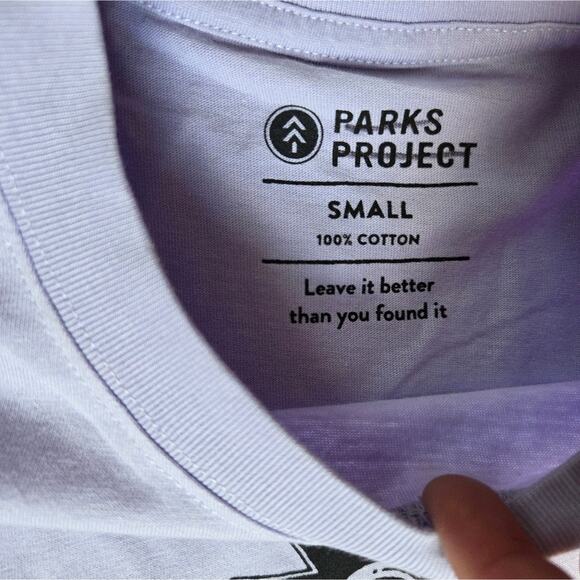Parks Project Tree Of Knowledge Long Sleeve Tee, Purple Mens Sz Small - Picture 4 of 4